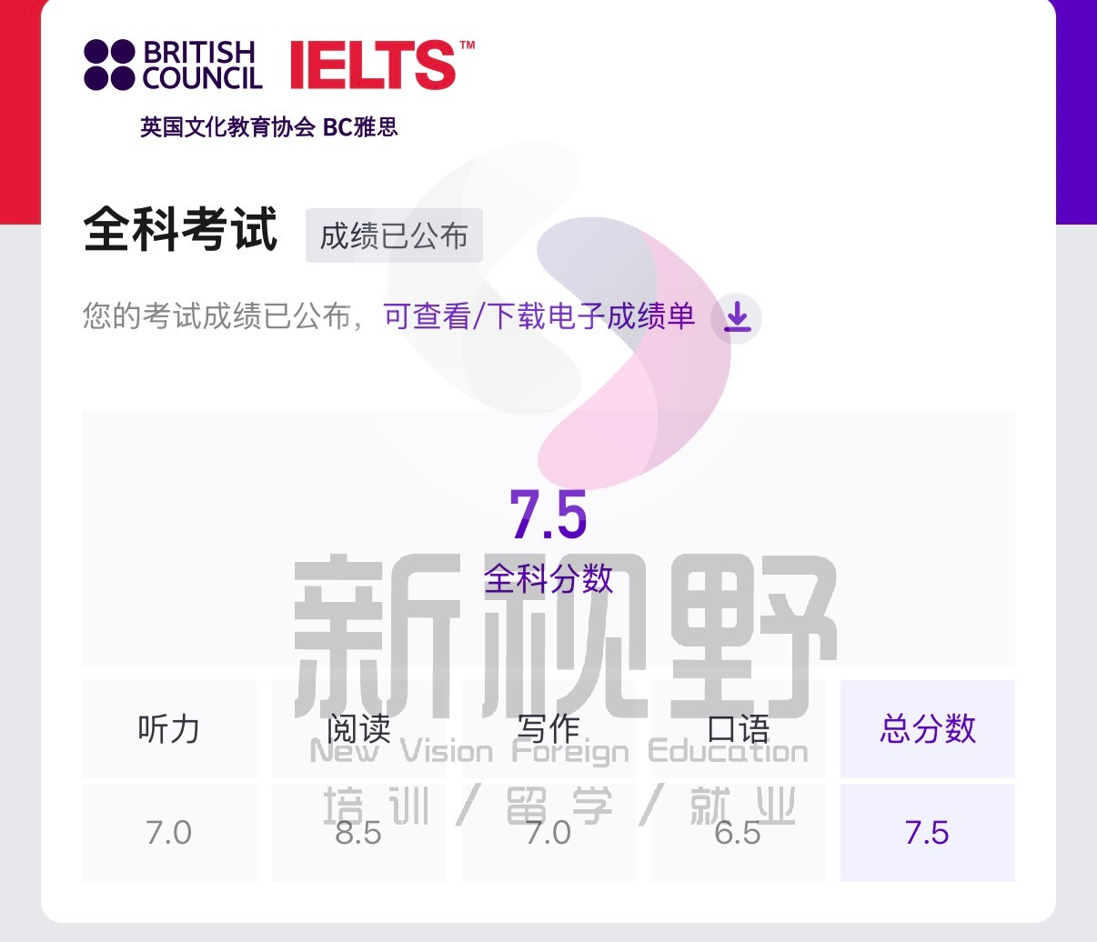 雅思培训,雅思考试,雅思7.0